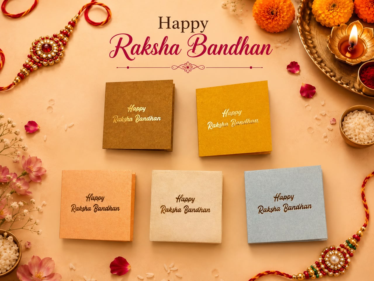 Mini Rakhi Cards